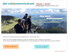 Tablet Screenshot of die-visionswerkstatt.de